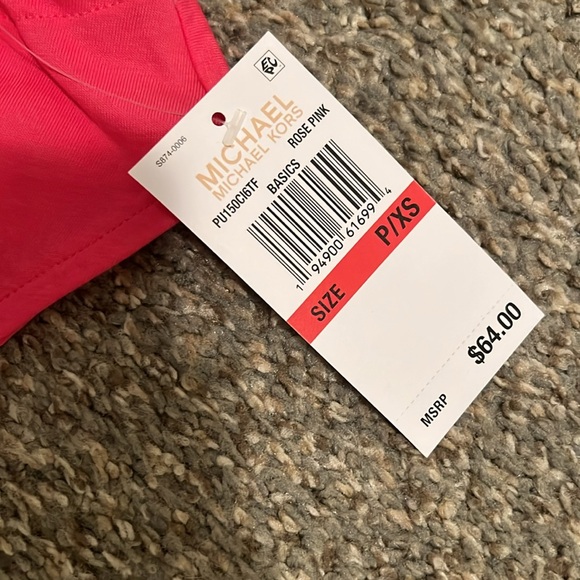 Michael Kors Pink Sleeveless Top. P/xs - Picture 4 of 8
